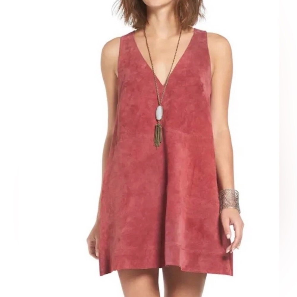 🌸Free People Mini Suede Dress🌸